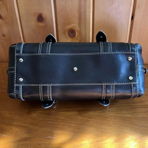 Black Leather Cole Haan Bag - Picture 5 of 7